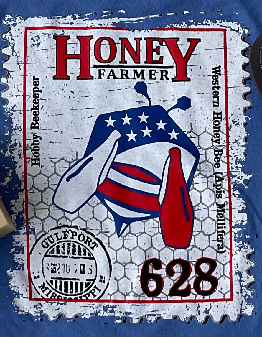 Honey Farmer Shirt, Mississippi Stamp