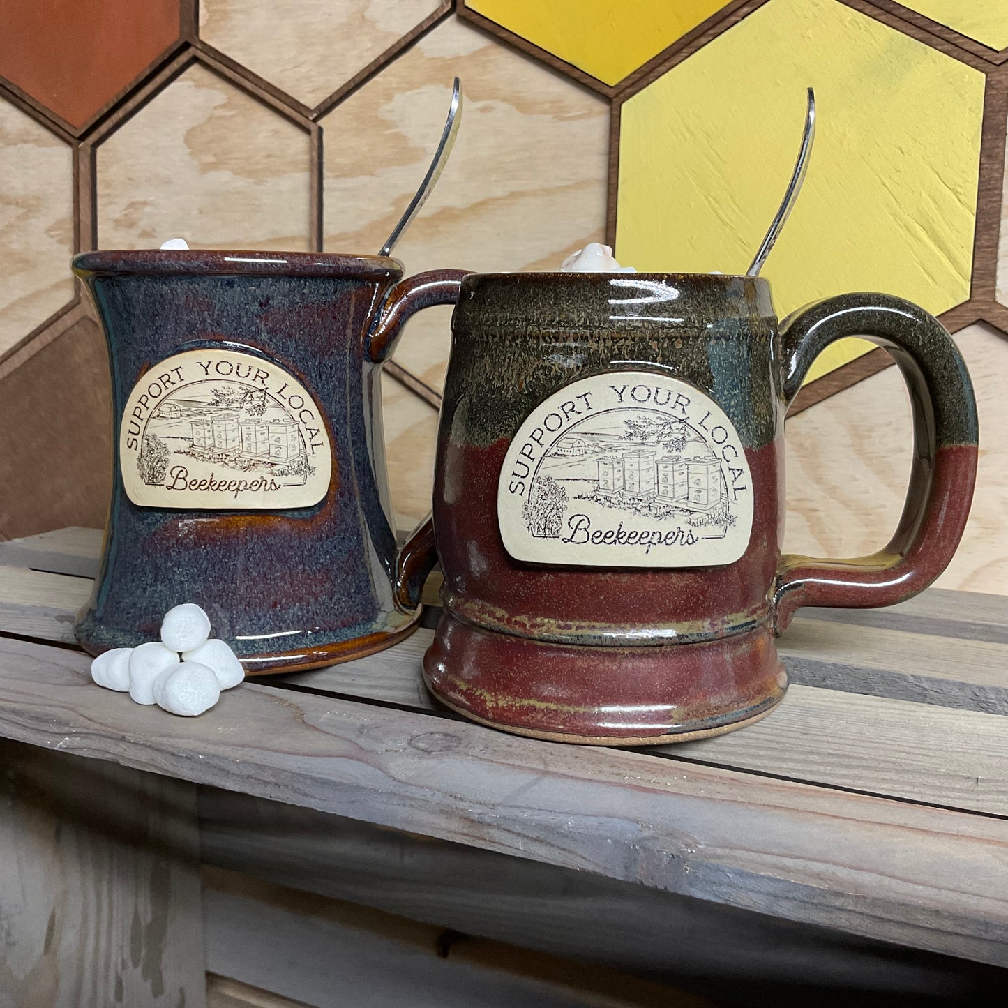 Support your Local Beekeepers DirtRooster Coffee Mug