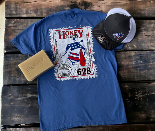 Honey Farmer Shirt, Mississippi Stamp