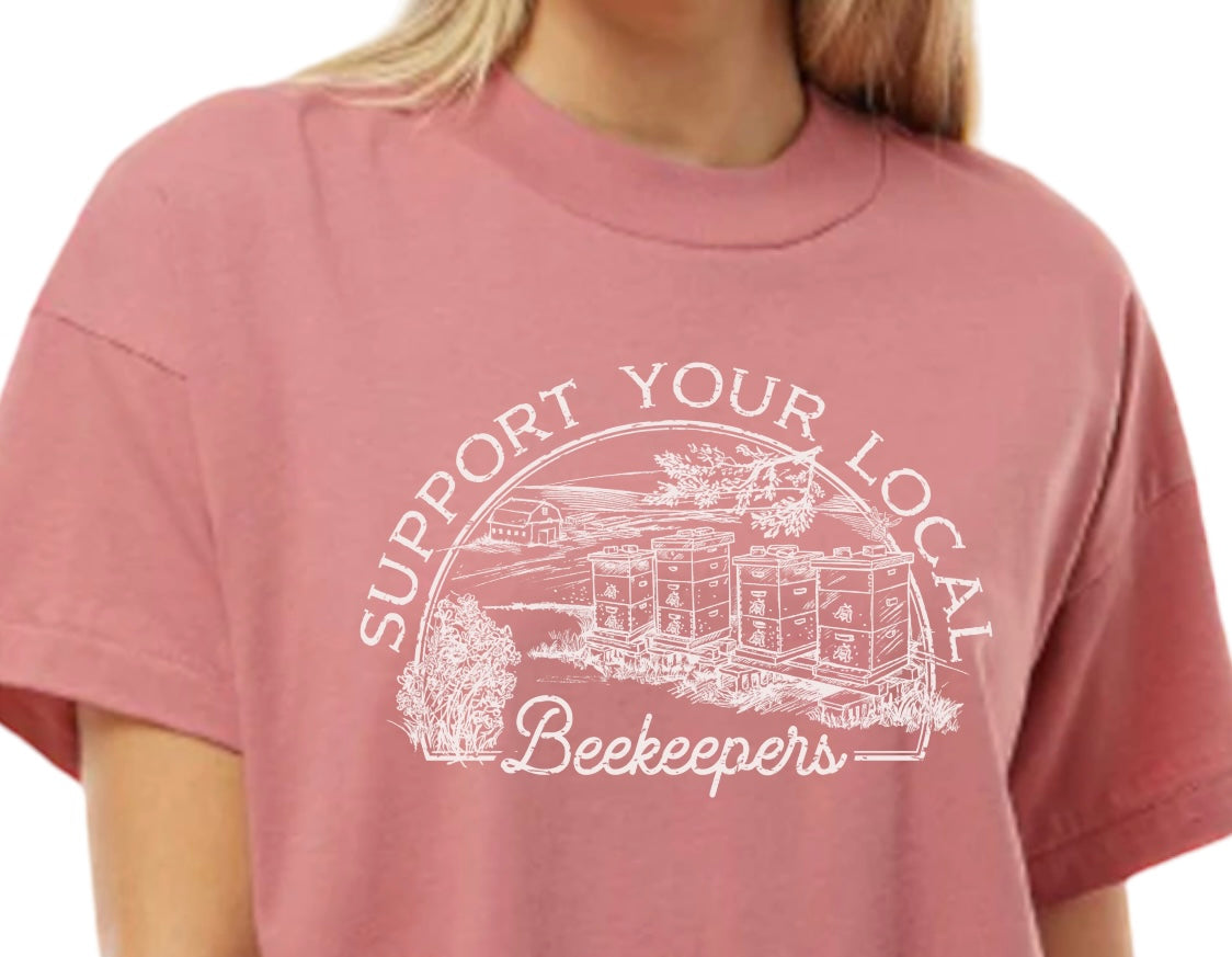 Support your Local Beekeeper Tshirt